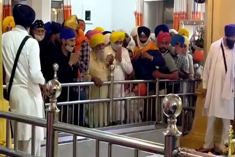 ਭਗਵੰਤ ਮਾਨ ਸਣੇ ਆਪ ਲੀਡਰਸ਼ਿਪ ਤਖਤ ਸ੍ਰੀ ਕੇਸਗੜ੍ਹ ਸਾਹਿਬ ਹੋਈ ਨਤਮਸਤਕ