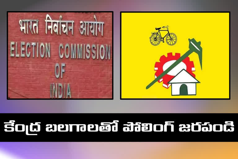 tdp mp's meet Central Election Commission