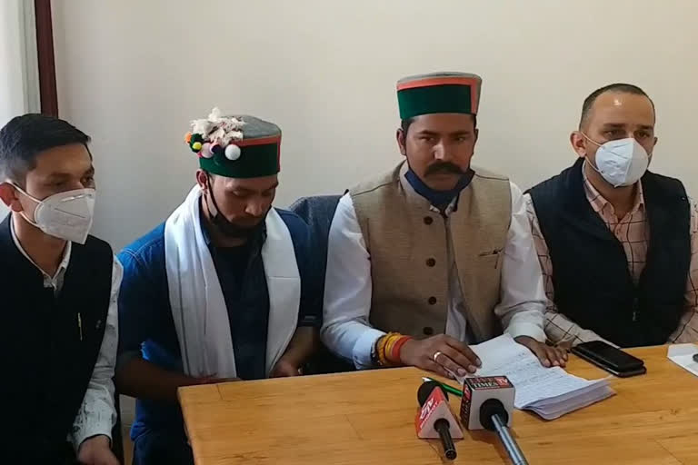 Nigam Bhandari press conference.