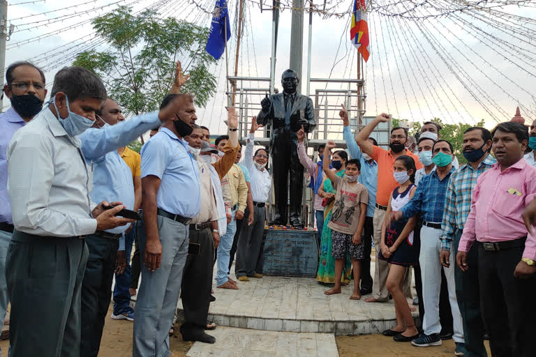 occasion of Ambedkar Jayanti, Ambedkar Jayanti in Ajme