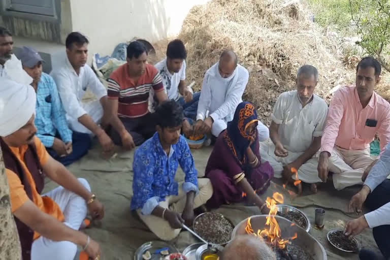 kandela village farmers bhoomi pujan jind