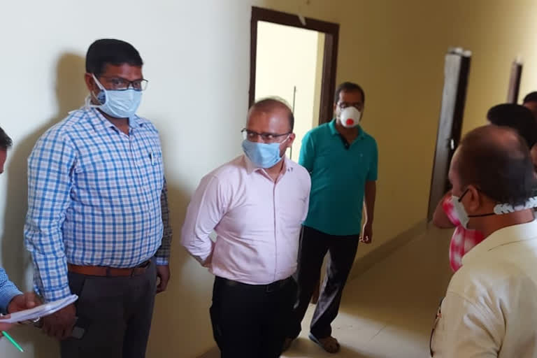 DM Amit Kumar Covid Care Center inspected