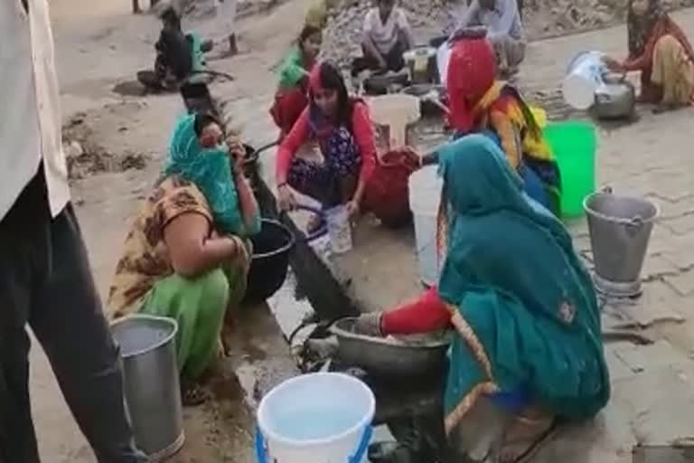 drinking water crisis in Ballupura, drinking water crisis in Sikar