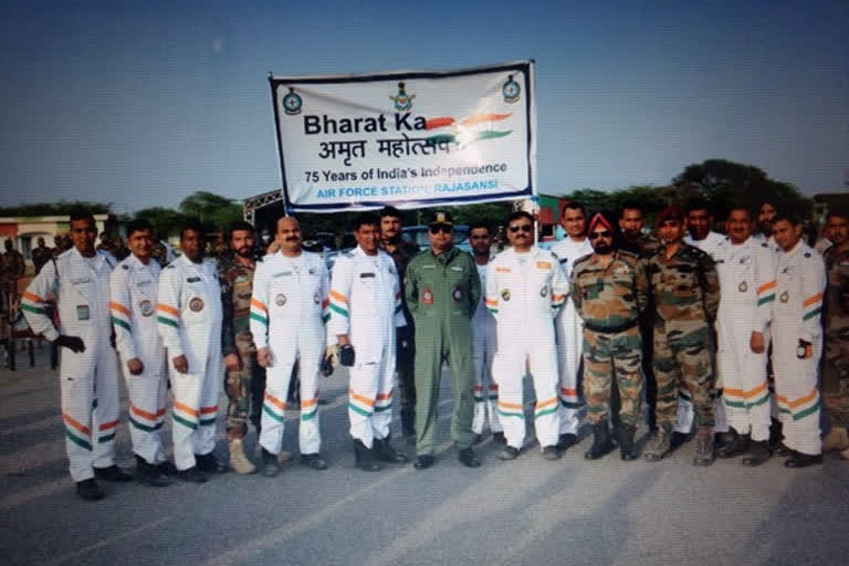 75 yrs of Independence: Rajasansi Air Force Station celebrates 'Azadi Ka Amrut Mahotsav'