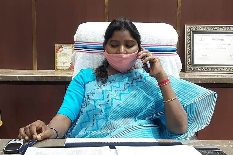 Mayor Asha lakda Alert for Increasing Corona Infection in ranchi