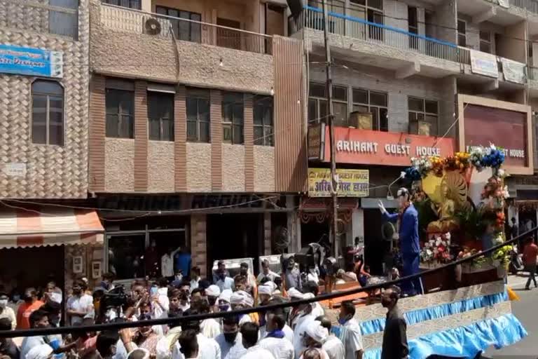 babasaheb bhimrao ambedkar shobha yatra