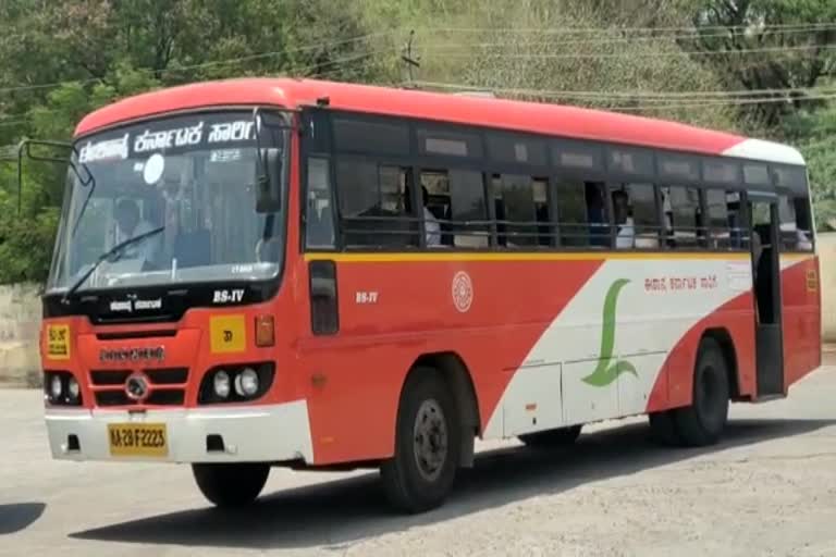 transport employees attending their duty in muddebihala