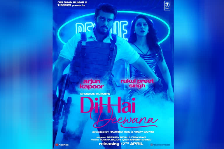 Teaser of music video Dil Hai Deewana of Arjun and Rakulpreet out