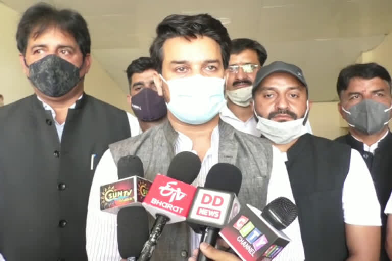 union-minister-of-state-for-finance-anurag-thakur-on-corona