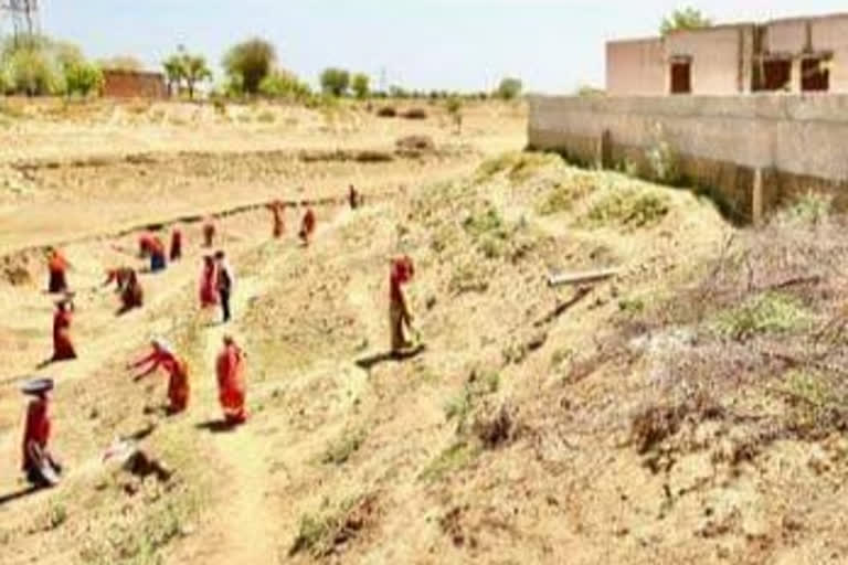 Rajasthan by-election 2021,  MNREGA workers leave