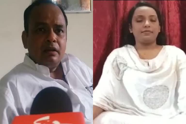 Rafia Naz raised questions to MLA Irfan Ansari