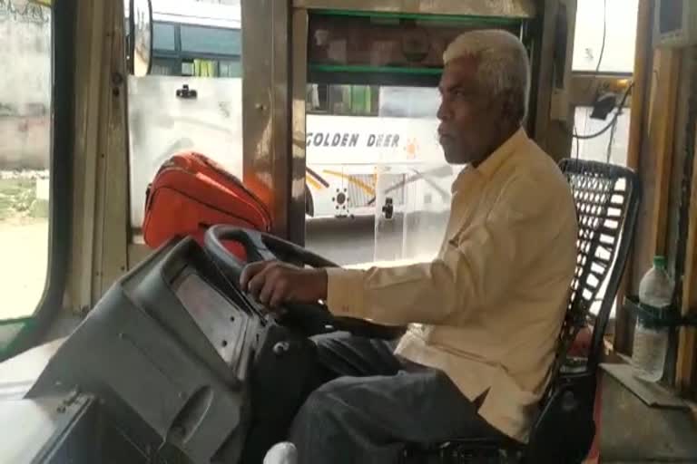 bmtc bus driven by paralyzed patient!