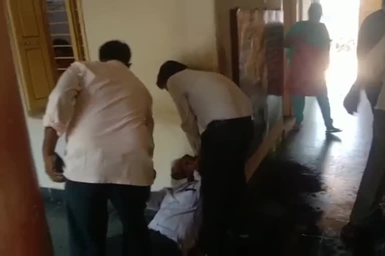 suicide attempt lepakshi mandal office