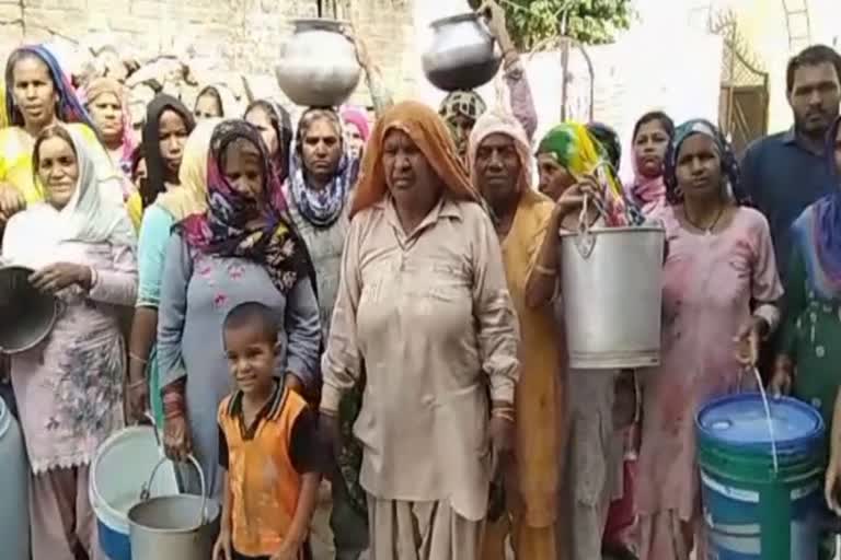 kaithal Kolekhan colony water problem