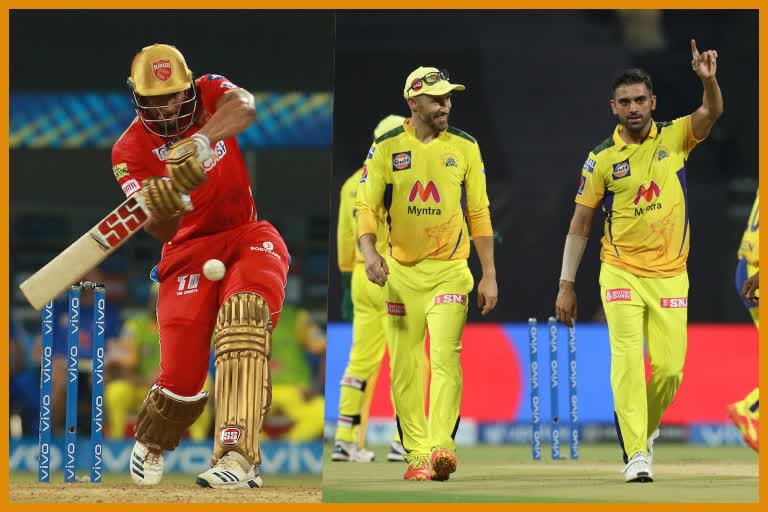 IPL 2021: Chahar's storm blows away Punjab Kings as CSK restrict them to 106-8