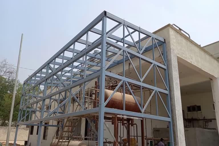 dairy plant construction work in final stage in sahibganj