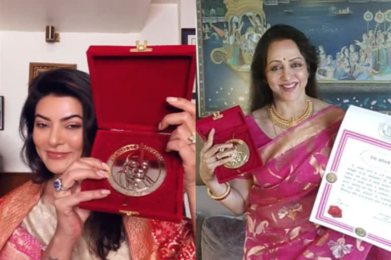 Sushmita Sen, Hema Malini win Champions of Change Award 2021