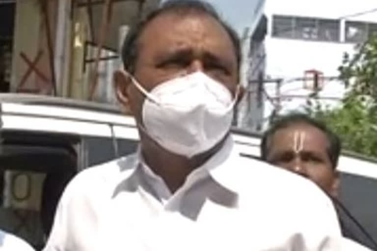 mla bhumana karunakar reddy on tirupathi bypolls