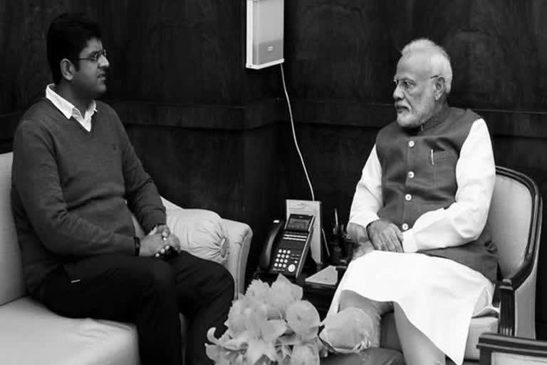 Dushyant Chautala urges PM Modi to resume talks with protesting farmers