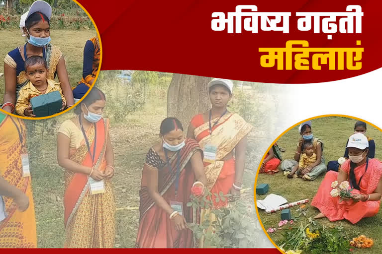 Women started flower business in hazaribagh