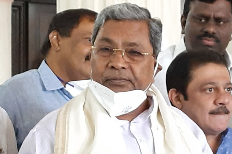 Siddaramaiah tweet about corona crisis