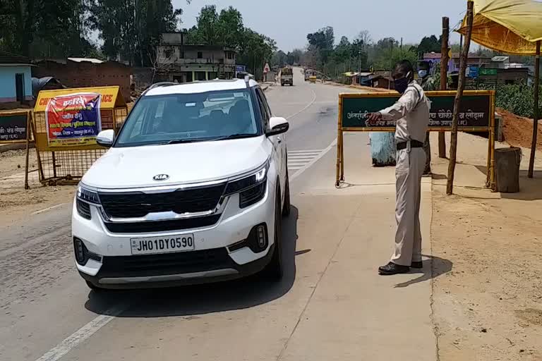 arrangement-for-corona-testing-in-chhattisgarh-jharkhand-border-at-jashpur