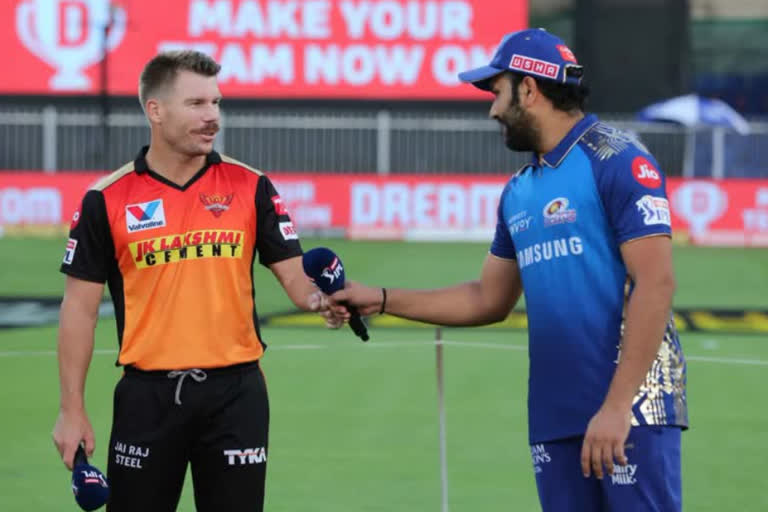 SRH won the toss and elected to field first
