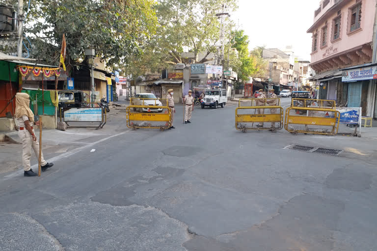 वीकेंड कर्फ्यू का पहला दिन, Curfew in ajmer