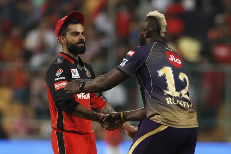 Royal Challengers Bangalore  Kolkata Knight Riders  റോയൽ ചലഞ്ചേഴ്‌സ് ബാംഗ്ലൂര്‍  കൊല്‍ക്കത്ത നെറ്റ് റൈഡേഴ്സ്  ipl  ഐപിഎല്‍