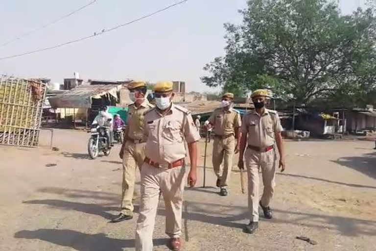 धौलपुर में वीकेंड कर्फ्यू का असर, Effect of weekend curfew in Dholpur