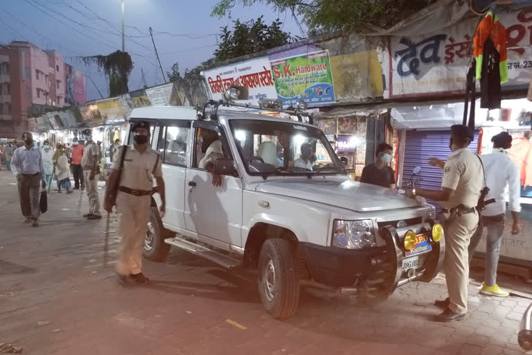 corona awareness campaign after Night curfew announcement in Katihar