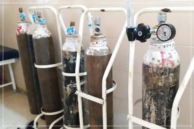 Oxygen cylinders