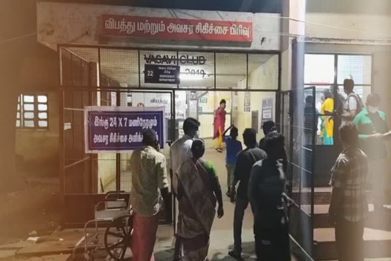 பழனி கொடைக்கானல் சாலையில் வாகன விபத்து