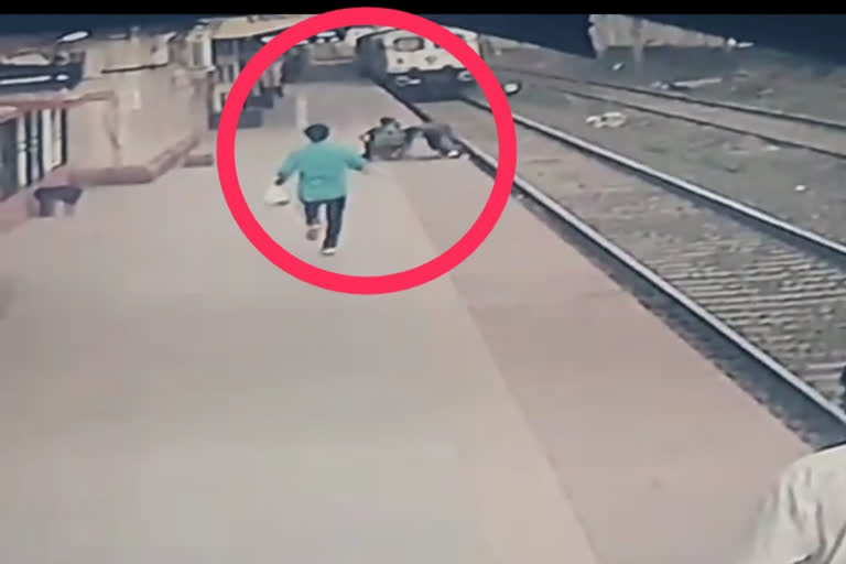 Railway pointsman saves childs live