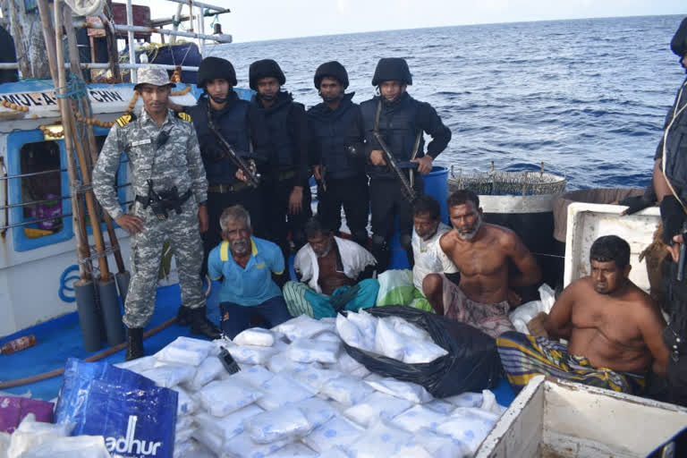 Indian navy seizes Narcotics