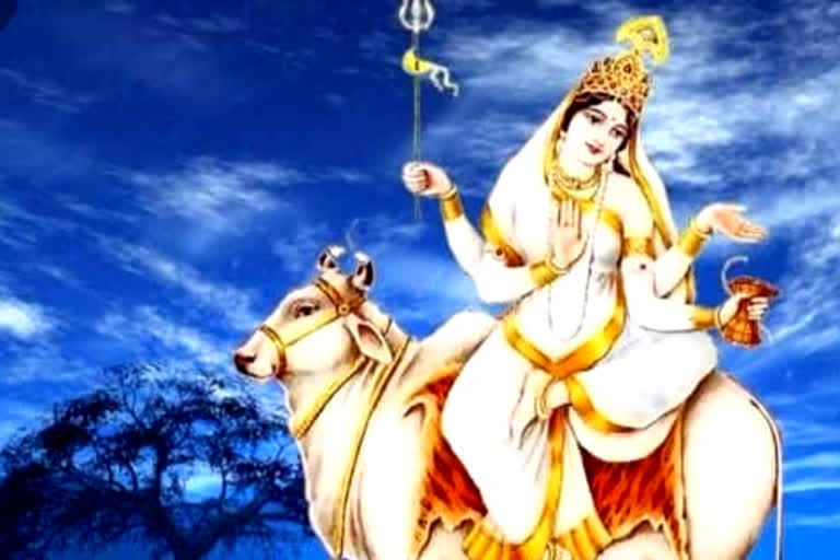 चैत्र नवरात्र की महाअष्टमी पर गौरी की पूजा,  Gauri worship on Chaitra Navratri on Mahashtami