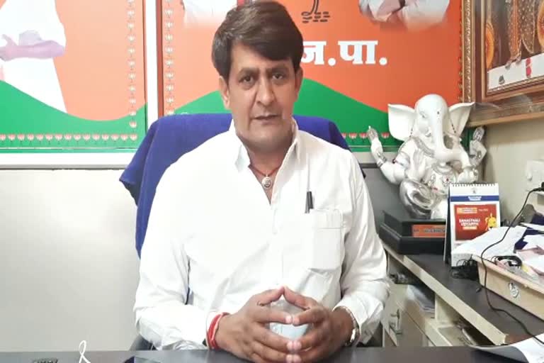 Ramlal Sharma accused Gehlot government,  Allegations of black marketing of remdesivir injection