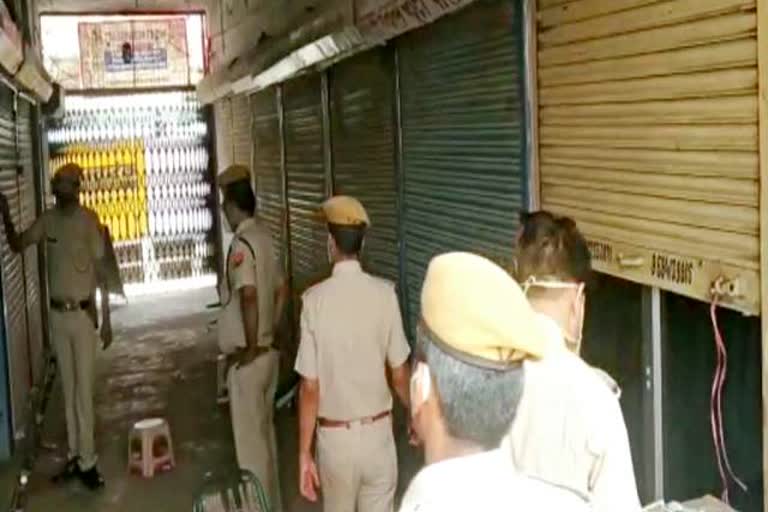 Karauli news, Shop sealed in Karauli