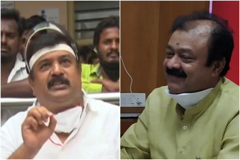 Minister Narayana Gowda is an idiot raveendra said