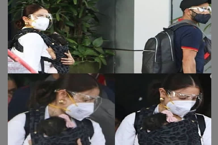 anushka-sharma-virat-kohli-at-mumbai-airport-with-daughter-vamika