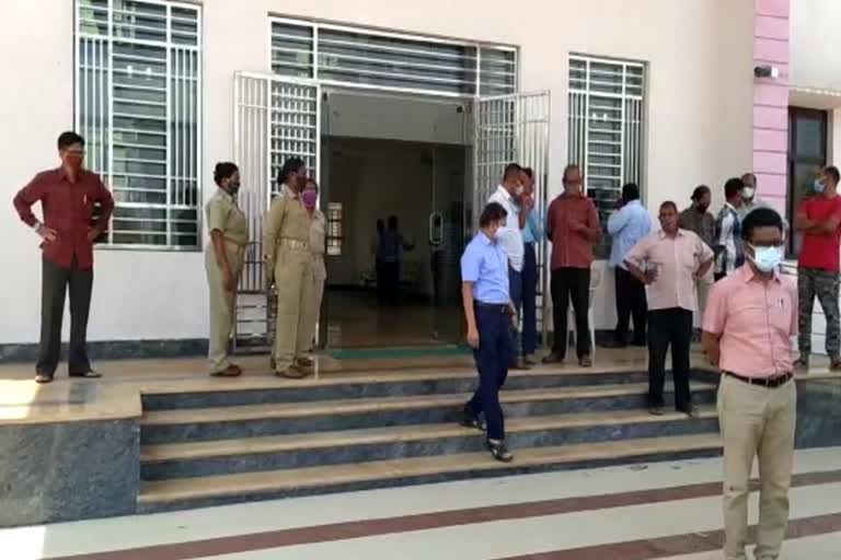 sambalpur university suicide attempt employee died