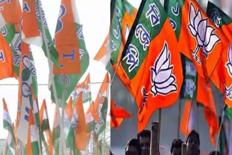 clash between tmc and bjp supporters