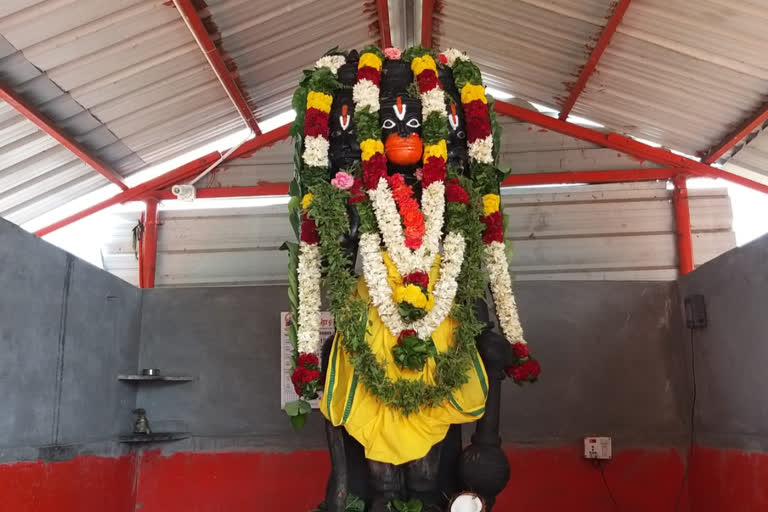 Special Pooja at Panchamuki Hanuman Temple