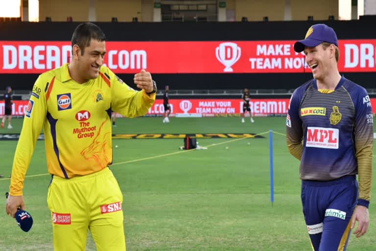 IPL 2021 LEAGUE 15 KKR vs CSK TOSS UPDATE