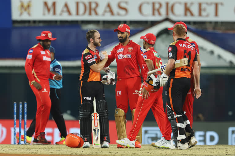 Sunrisers Hyderabad win over Punjab