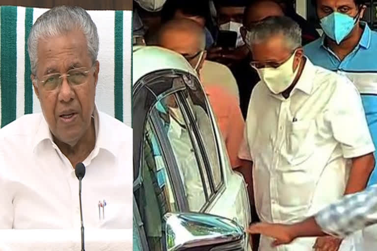 cm pinarayi vijayan response about covid protocol violation  cm pinarayi vijayan covid protocol violation  covid protocol violation  കൊവിഡ് പ്രോട്ടോകോള്‍ ലംഘനം  മുഖ്യമന്ത്രി പിണറായി വിജയന്‍  പിണറായി വിജയ് കൊവിഡ്  തിരുവനന്തപുരം വാര്‍ത്തകള്‍