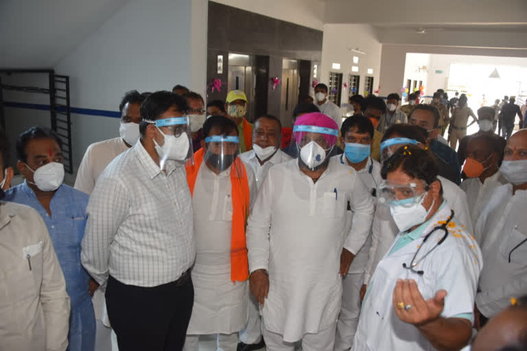 Inauguration of civil hospital