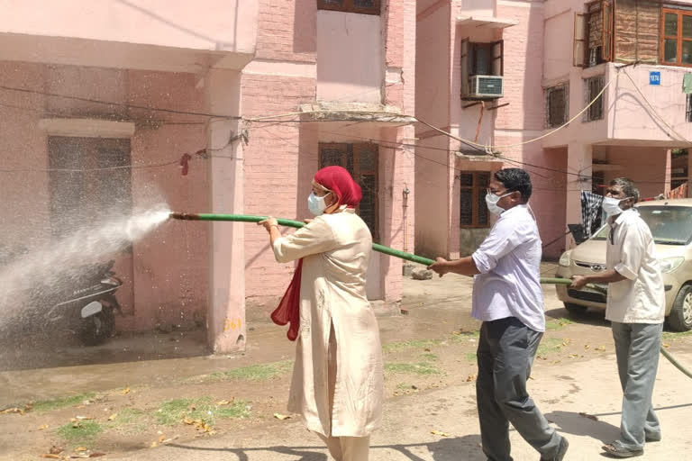 bhupendra malik sanitization done in homes