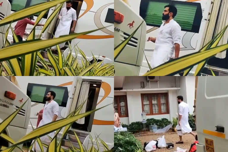 prithviraj sukumaran latest mass entry video from kaduva shooting set viral on social media  അച്ചായന്‍ ലുക്കില്‍ കുറുവാച്ചന്‍റെ മാസ് എന്‍ട്രി, വീഡിയോ പങ്കുവെച്ച് സുപ്രിയ  അച്ചായന്‍ ലുക്കില്‍ കുറുവാച്ചന്‍റെ മാസ് എന്‍ട്രി  പൃഥ്വിരാജിന്‍റെ മാസ് എന്‍ട്രി  കടുവ സിനിമ  ഷൈജി കൈലാസ് കടുവ സിനിമ  prithviraj sukumaran latest mass entry video  prithviraj sukumaran kaduva movie  prithviraj films