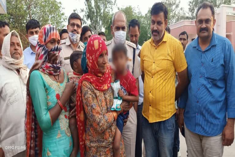 child Kidnapped bawani khera bus stand